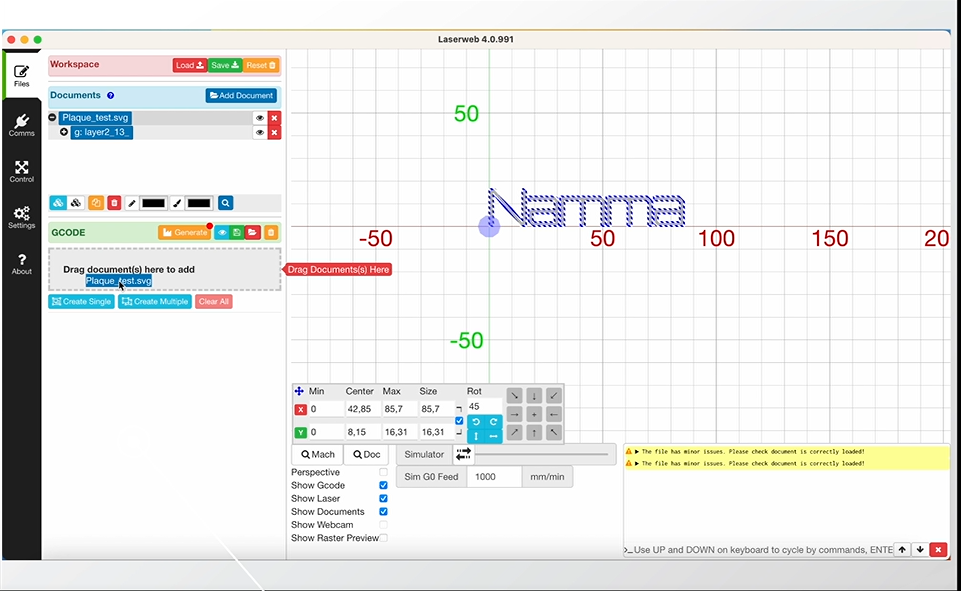 Tutoriel laser