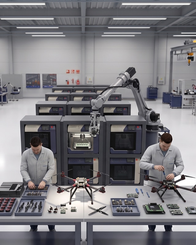Production-drone-en-grande-série